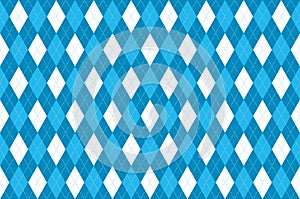 Seamless argyle pattern. Diamond shapes background. Vector