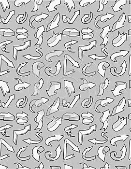 Seamless arrow pattern