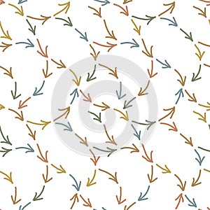 Seamless arrow pattern