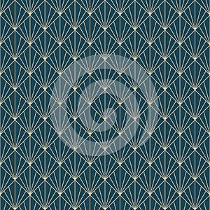 Art Deco seamless pattern background wallpaper