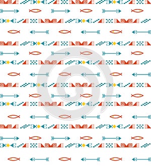 Seamless asian background