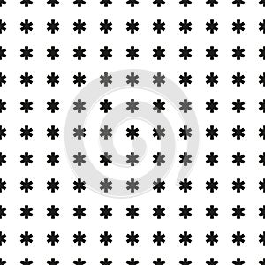 Seamless asterisk pattern texture background