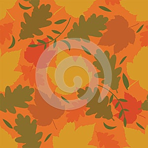 Seamless autmn background