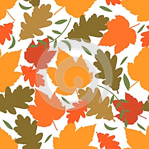 Seamless autmn background