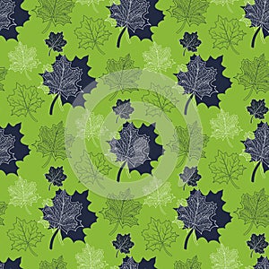 Seamless Autumn pattern