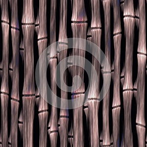 Seamless awry bamboo pattern