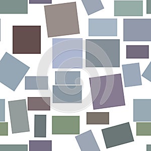 Seamless background abstract geometric square, rectangle pattern for design. Template, digital, texture & backdrop.