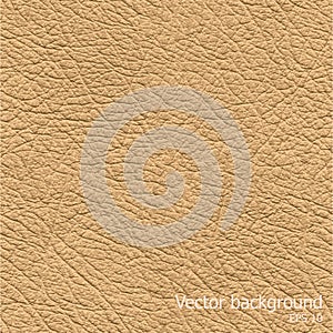 Seamless background of brown leather texture