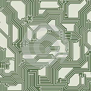 Seamless background of electrical circuit board.