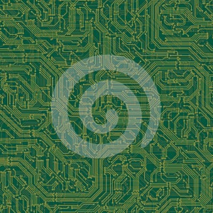 Seamless background of electrical circuit board.