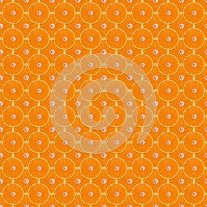 seamless background of fresh orange