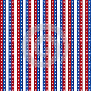 Seamless Background for July 4th.