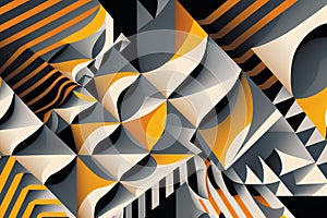 Seamless background pattern. Abstract geometric pattern. Vector image.