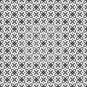 Seamless Background pattern black and white vector arts