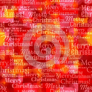 Christmas pattern. Seamless vector design background.