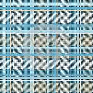 Seamless background of Scottish fabricSeamless background of Scottish fabric. Texture made of cells. Tartan plaid.
