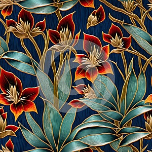 Seamless background. Seamless pattern connecting horizontally and vertically. Seamless styling of both