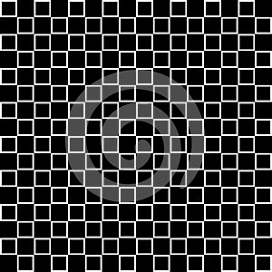 Seamless background of squares