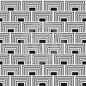 Seamless background of squares