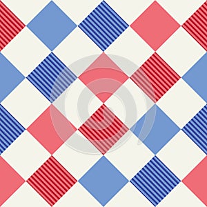 Seamless background of squares