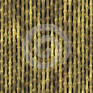 Seamless balk bamboo pattern
