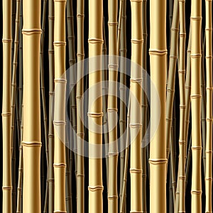 Seamless bamboo forest