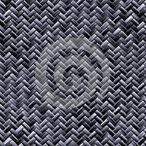 Seamless basket weave pattern