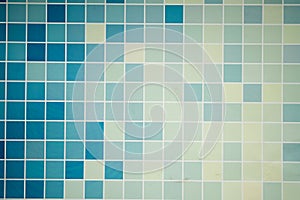 Seamless bathroom tiles mosaic background