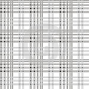 Seamless beige checked pattern set