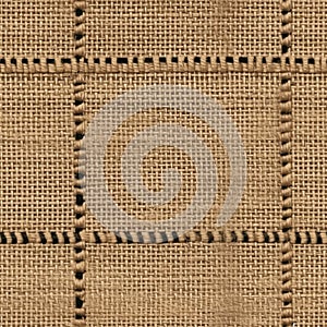 A seamless beige cloth pattern