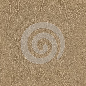 Seamless beige leather texture for mural wallpaper