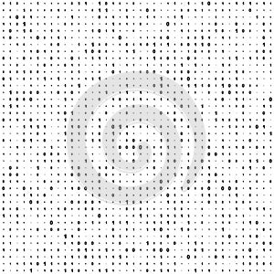 Seamless Binary Code Background. Vector Regular Numbers Texture