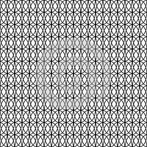 Seamless black reticulate pattern.