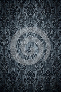 Seamless Black Scratched Vintage Background