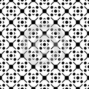 SEAMLESS BLACK AND WHITE abstract vector