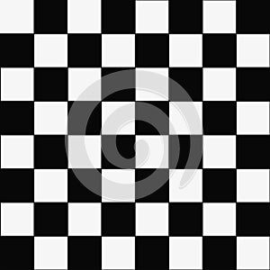 Seamless black and white checkered tiles