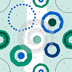 Seamless blue background