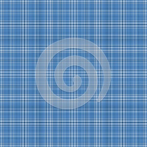 Seamless Blue Plaid Background