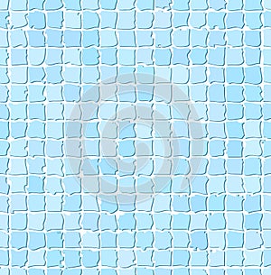 Seamless Blue Tile Pattern