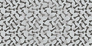 Seamless bone texture pattern greyscale background