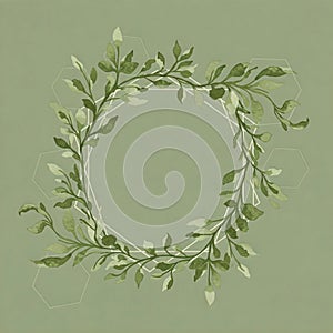 Seamless Botanical Vines Pattern