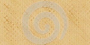 Seamless Brass Decorated Texture Metal Plate Pattern