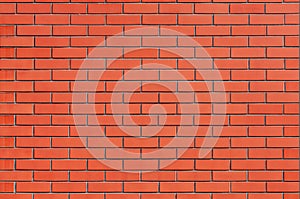 Seamless brick wall surface, brickwork as background