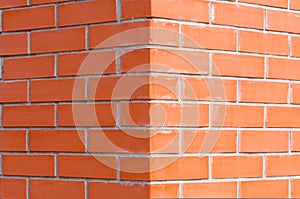 Seamless brick wall surface, brickwork as background