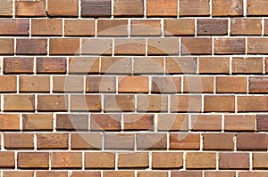 Seamless brick wall surface, brickwork as background