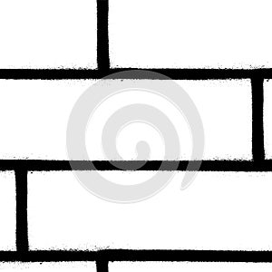 Seamless brickwork texture. Vector illustration