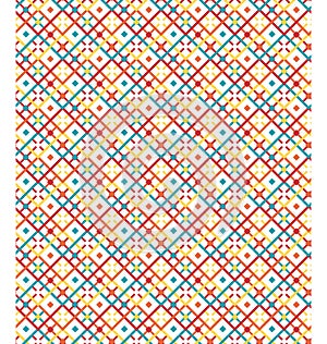 Seamless bright abstract pattern