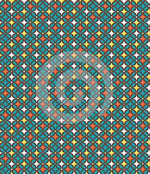 Seamless bright abstract pattern