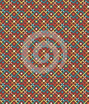 Seamless bright abstract pattern