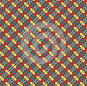 Seamless bright abstract pattern